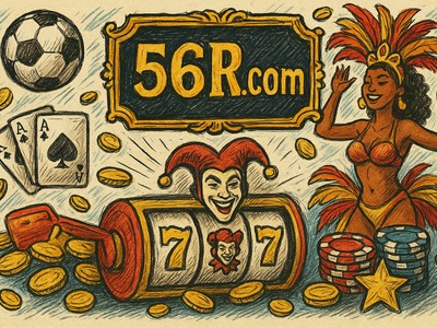 Mesa de blackjack com cartas e fichas, ambiente de cassino.